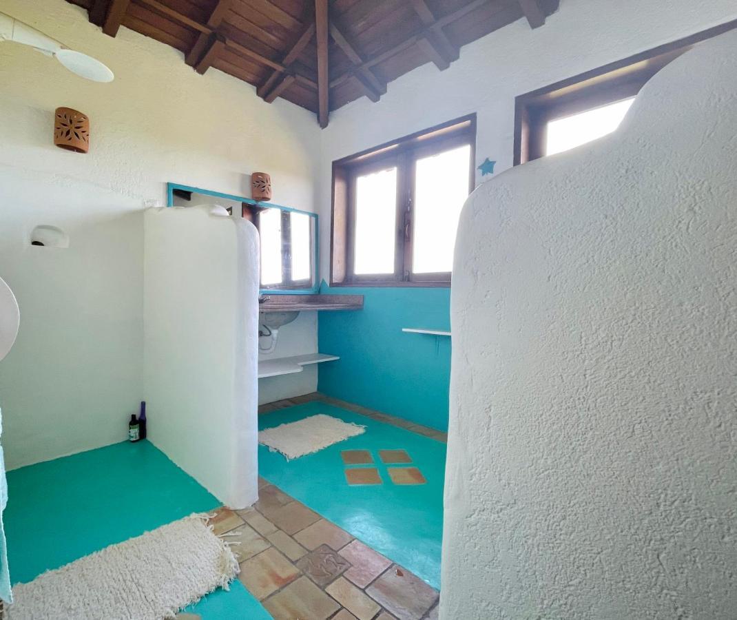 Bed and Breakfast Espelho Bahia Blue House Praia do Espelho Exterior foto